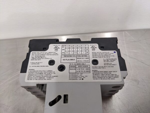 BM3RHB-010, Fuji, Manual Self-Protected Combination Motor Controller