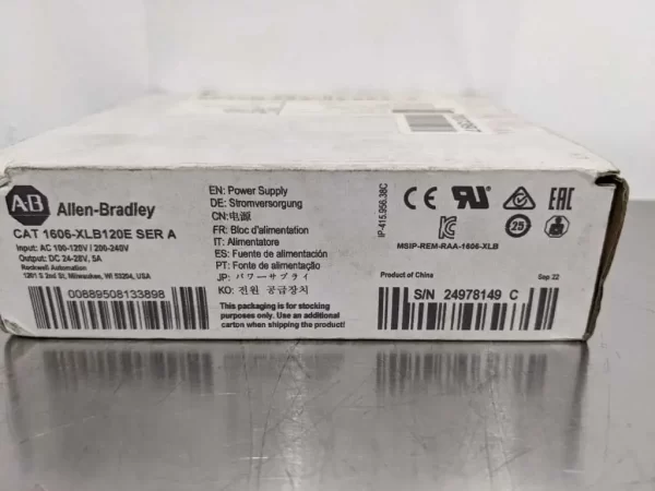 1606-XLB120E, Allen-Bradley, Power Supply