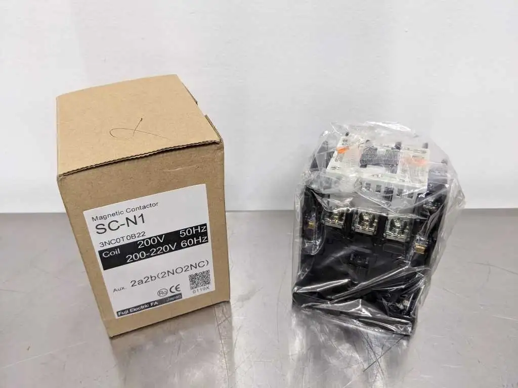 Fuji SC-N1 Magnetic Contactor (26) 2a2b(2NO2NC) 3NC0T0B22 New in Box