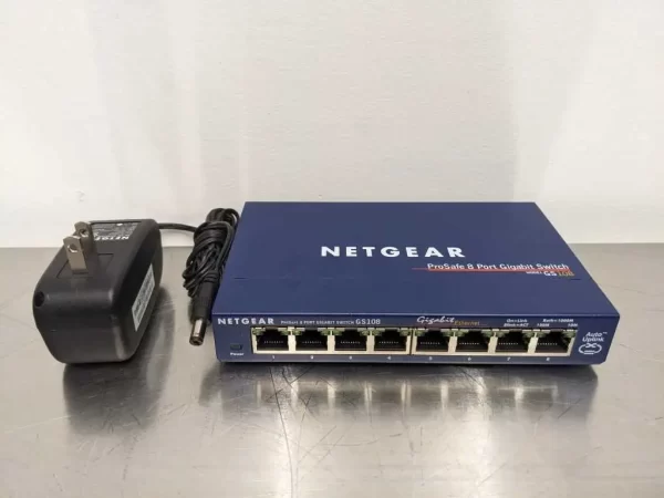 GS108v3, Netgear, ProSafe 8 Port Gigabit Switch v3