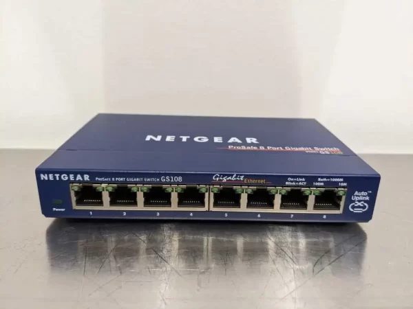 GS108v3, Netgear, ProSafe 8 Port Gigabit Switch v3