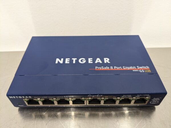 GS108v3, Netgear, ProSafe 8 Port Gigabit Switch v3