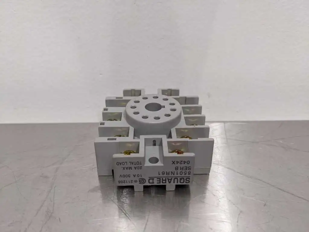 Square D 8501NR61 Relay Socket Ser B