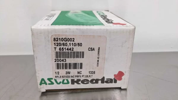 8210G002, ASCO, Solenoid Valve