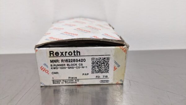 R162289420, Rexroth, Ball Runner Block Carbon Steel 3617 1 Rexroth R162289420 1