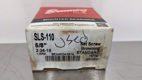 SLS-110, Browning, Ball Bearing Set Screw 3619 1 Browning SLS 110 1