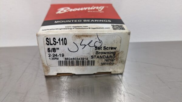 SLS-110, Browning, Ball Bearing Set Screw 3619 9 Browning SLS 110 1