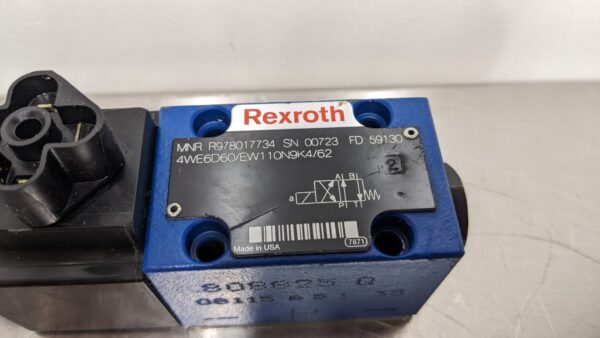 R978017734, Rexroth, Directional Spool Valve 3620 8 Rexroth R978017734 1