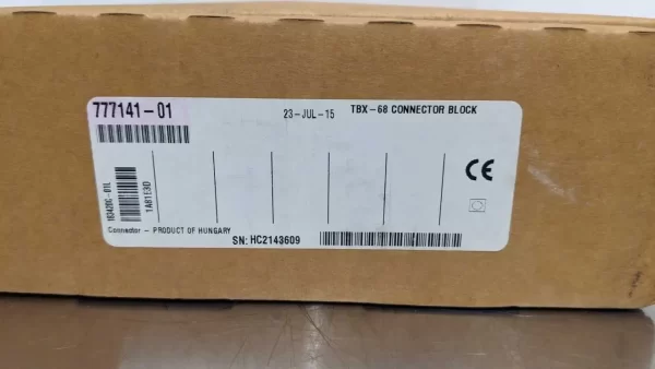 777141-01, National Instruments, TBX-68 Connector Block