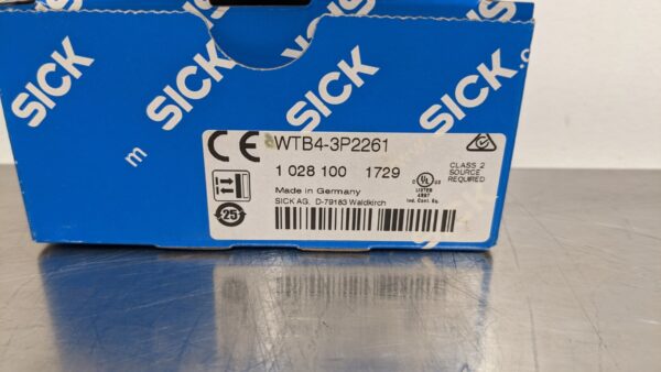 WTB4-3P2261, Sick, Photoelectric Sensor W4-3