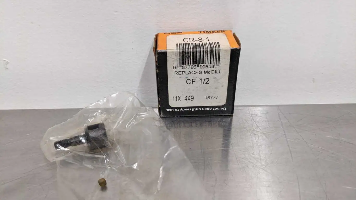 Timken CR-8-1 Cam Follower Replaces McGill CF-1/2 New in Box