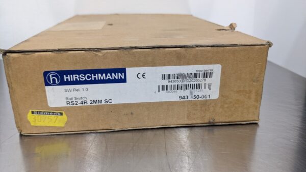 RS2-4R 2MM SC, Hirschmann, Unmanaged Rail Switch 3727 10 Hirschmann RS2 4R 2MM SC 1