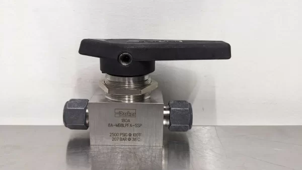 8F-MB8LPFA-SSP, Parker, Stainless Steel MB8 Miniature Ball Valve