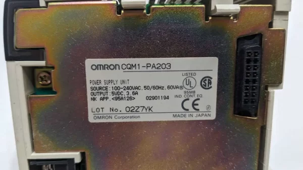 CQM1-PA203, Omron, Power Supply Unit