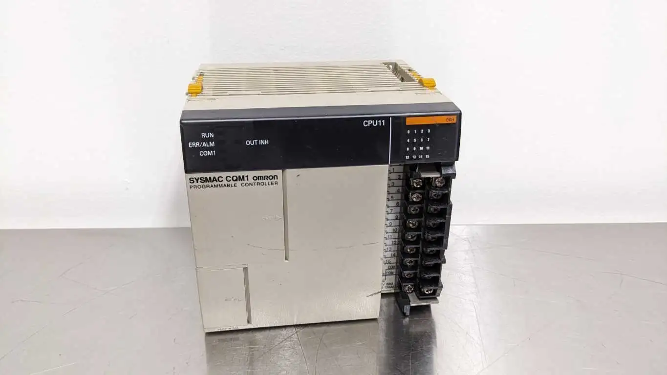 Omron CQM1-CPU11 PLC CPU Unit 16 Points 24VDC 10mA