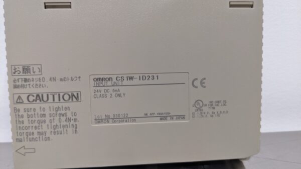 CS1W-ID231, Omron, Input Module