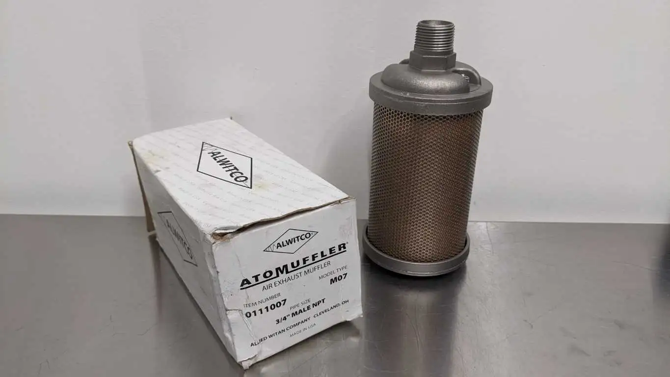 Automuffler M07 0111007 Air Exhaust Muffler 3/4″ Male NPT Alwitco