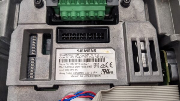 6SL3544-0TB02-1FA0, Siemens, Frequency Converter 3796 8 Siemens 6SL3544 0TB02 1FA0 1
