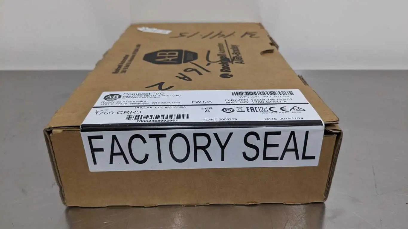 Allen-Bradley 1769-CRR3 Right to Right 3.28 FT Expansion Cable Compact I/O Factory Sealed