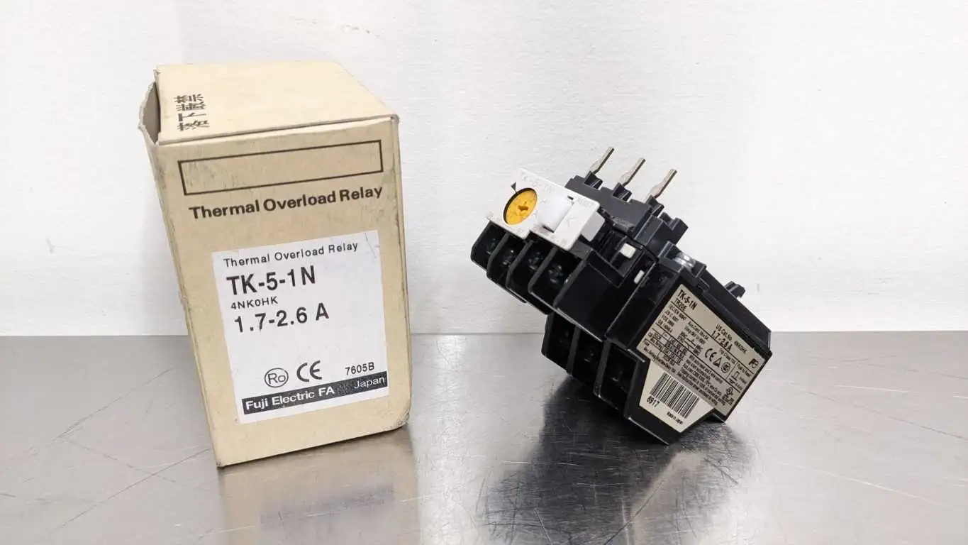 Fuji TK-5-1N Thermal Overload Relay 1.7-2.6A 4NK0AKH New in Box