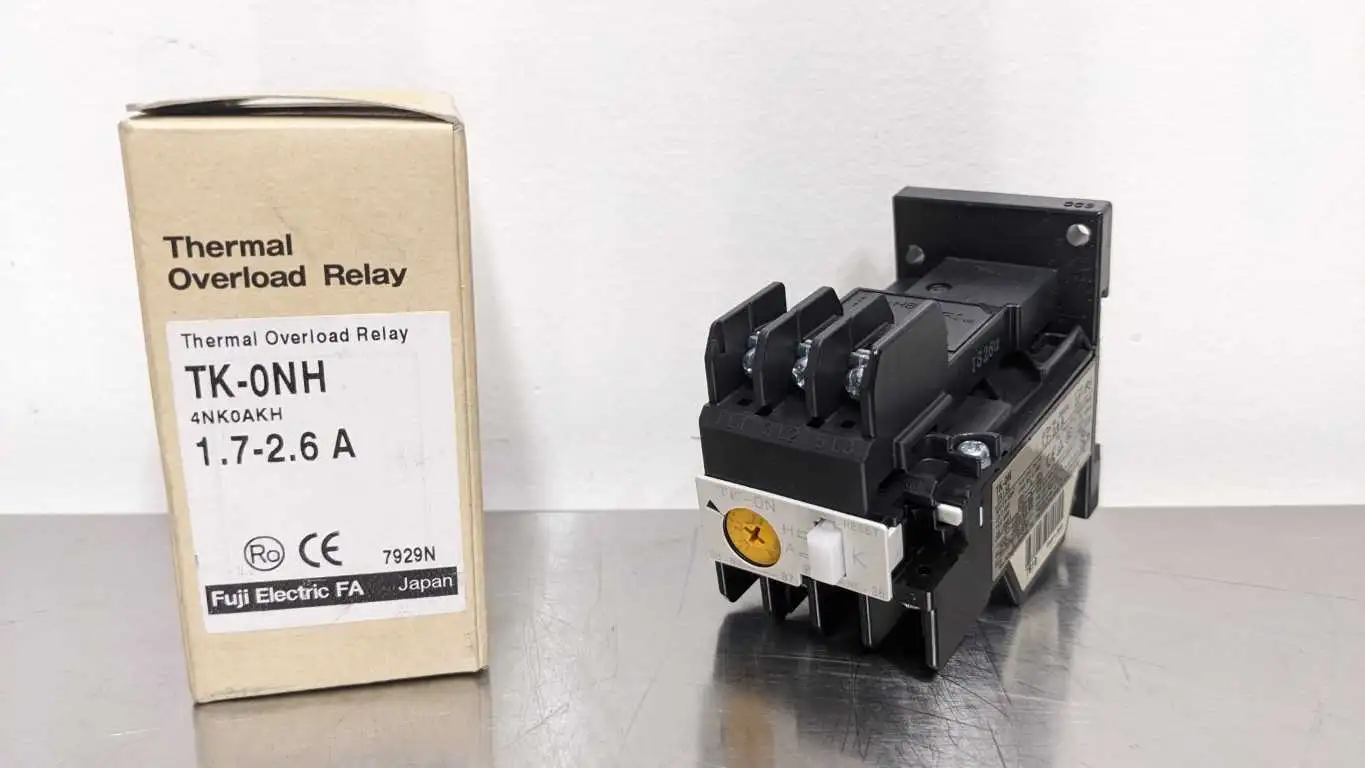 Fuji TK-0NH Thermal Overload Relay 1.7-2.6A 4NK0AKH New in Box