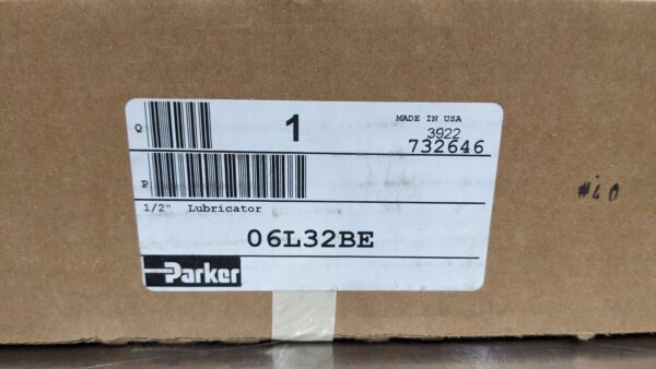 06L32BE, Parker, Lubricator 3820 10 Parker 06L32BE 1