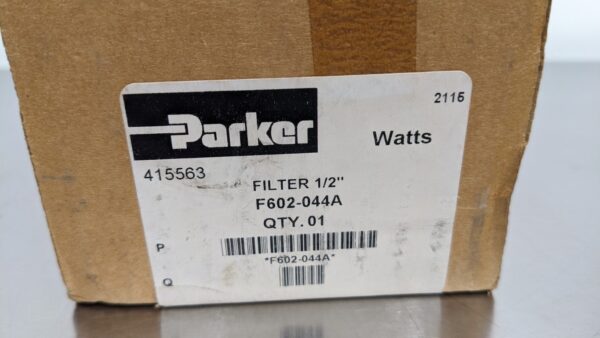 F602-044A, Parker, Filter 3825 8 Parker F602 044A 1