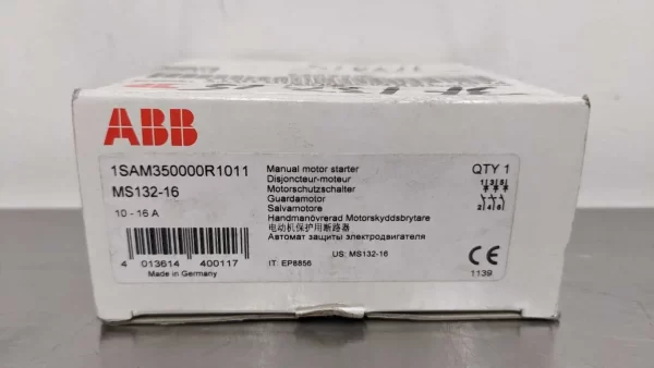 1SAM350000R1011, ABB, Manual Motor Starter Circuit Breaker