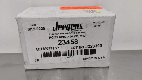 23458, Jergens, Hoist Ring