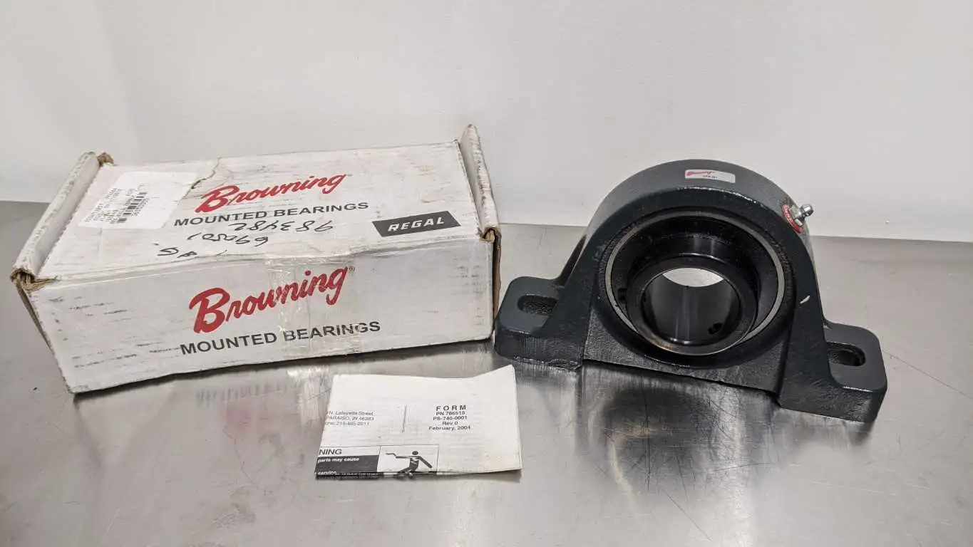 Browning VPS-331 Pillow Block Bearing 1-15/16″ ID 767507 Regal VPS331