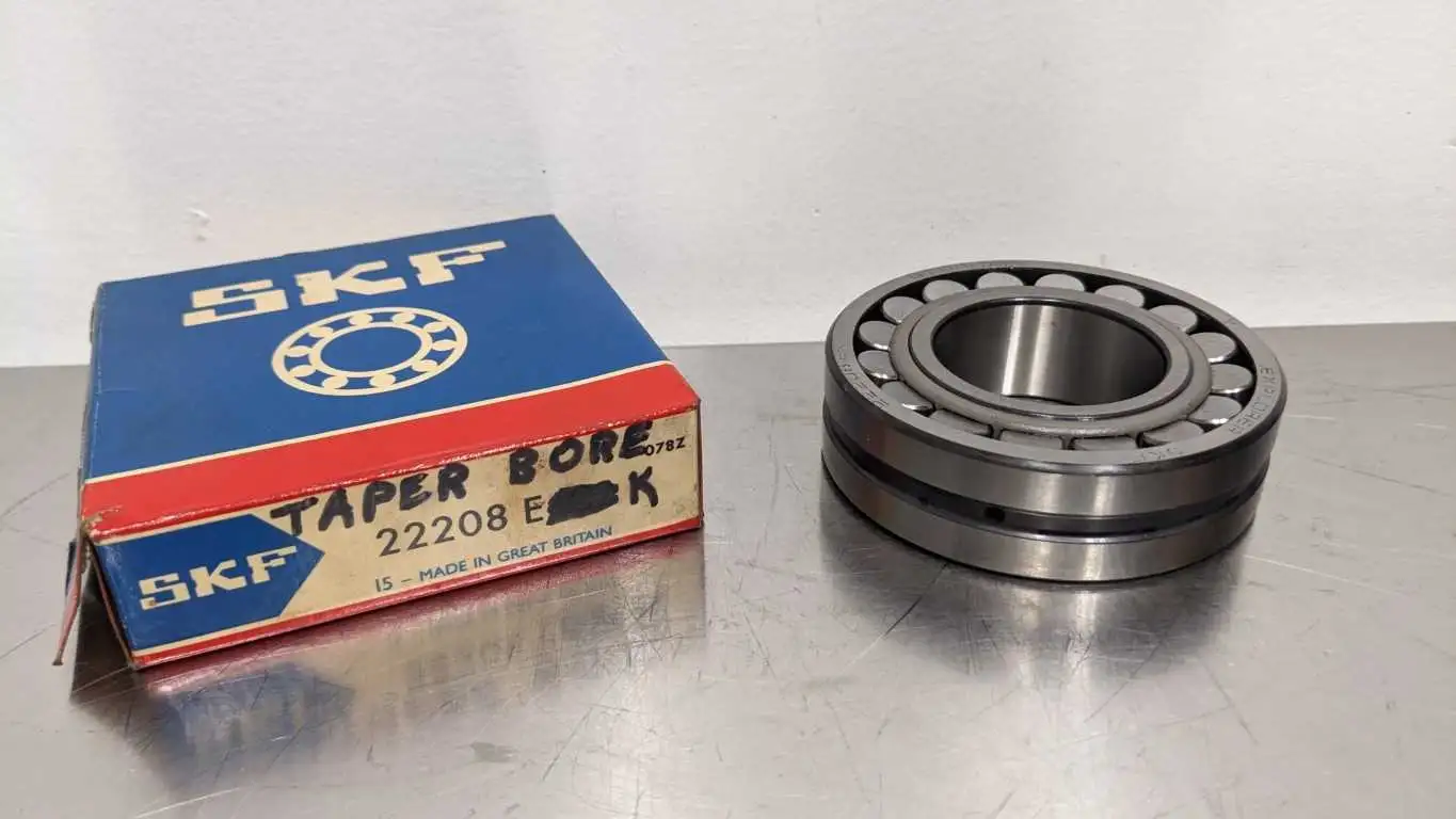 SKF 22208 EK Spherical Roller Bearing 40mm ID 80mm OD 23mm Wide