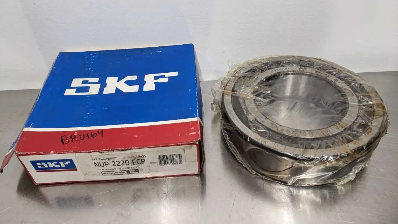 SKF NUP 2220 ECP Single Row Cylindrical Roller Bearing 100mm ID 180mm OD 46mm Wide NUP2220ECP Explorer 341G