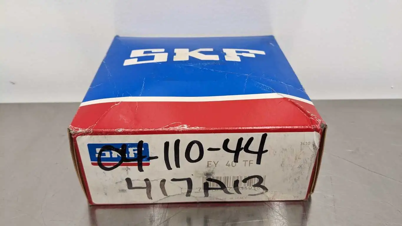 SKF FY 40 TF Square Flanged Ball Bearing 40mm ID 4 Bolt