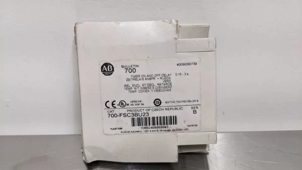 700-FSC3BU23, Allen-Bradley, Timer On and Off Delay