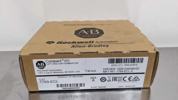 1769-ECL, Allen-Bradley, Left End Cap Terminator