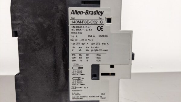 140M-F8E-C32, Allen-Bradley, Motor Protector Circuit Breaker
