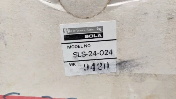 SLS-24-024, Sola, Regulated Power Supply