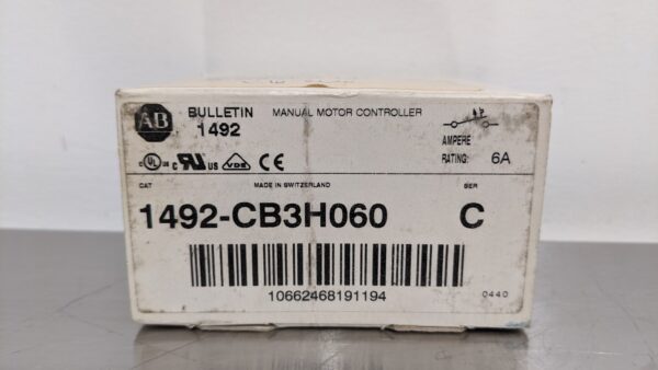 1492-CB3H060, Allen-Bradley, Manual Motor Controller