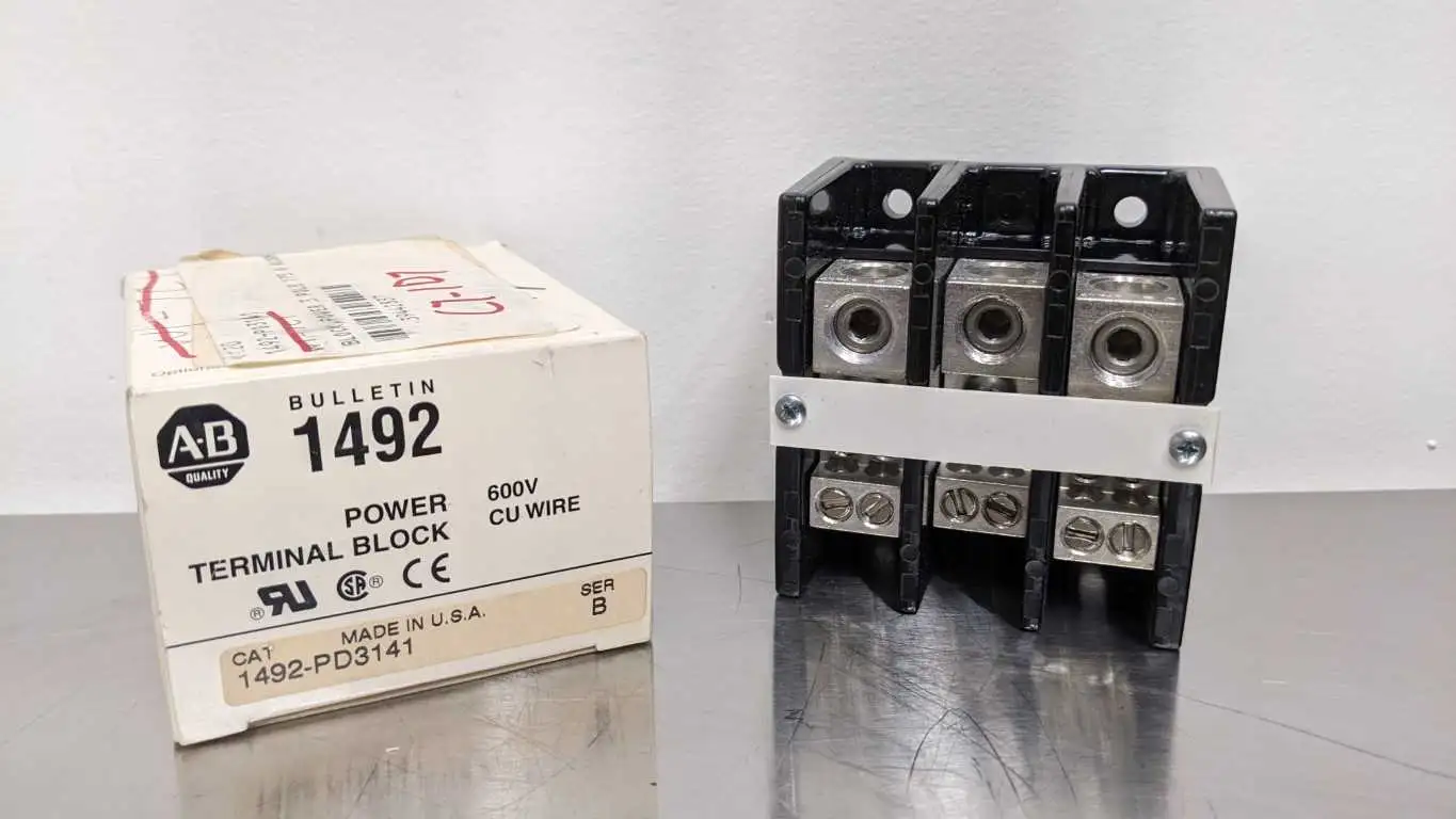 Allen-Bradley 1492-PD3141 Power Terminal Block Ser B 600V