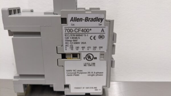 700-CF400D, Allen-Bradley, Control Relay