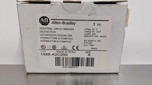 1489-A2C050, Allen-Bradley, Industrial Circuit Breaker