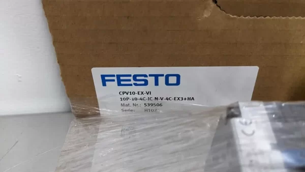 CPV10-EX-VI-10P-10-4C-IC-N-V-4C-EX3+HA, Festo, Solenoid Valve Manifold Block