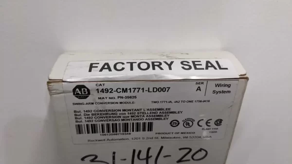 1492-CM1771-LD007, Allen-Bradley, Swing-Arm Conversion Module