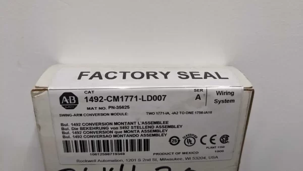 1492-CM1771-LD007, Allen-Bradley, Swing-Arm Conversion Module