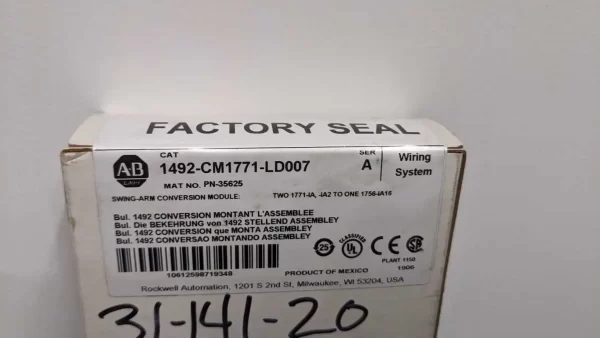 1492-CM1771-LD007, Allen-Bradley, Swing-Arm Conversion Module