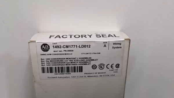 1492-CM1771-LD012, Allen-Bradley, Swing-Arm Conversion Module