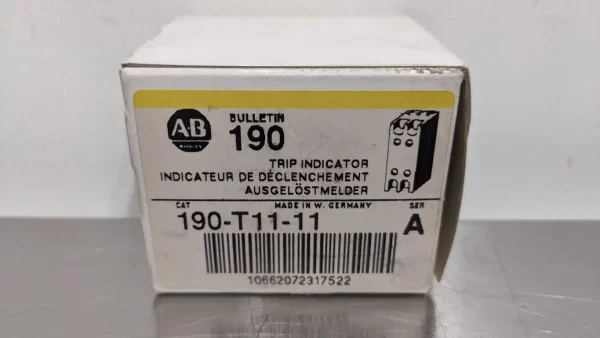 190-T11-11, Allen-Bradley, Trip Indicator