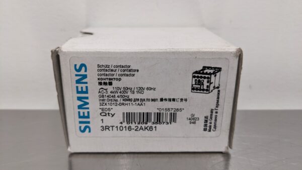 3RT1016-2AK61, Siemens, Contactor