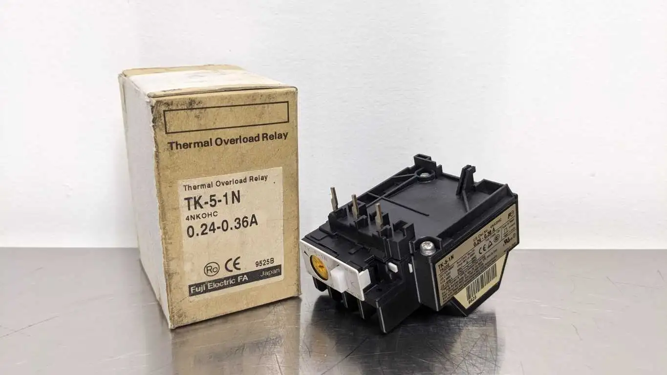 Fuji TK-5-1N Thermal Overload Relay 0.24-0.36A 4NKOHC