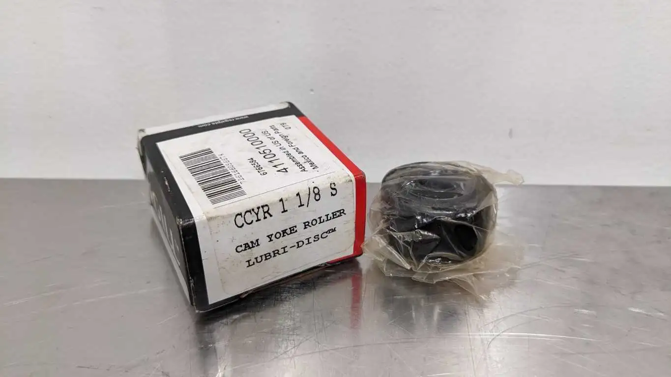 McGill CCYR 1 1/8 S Cam Yoke Roller Lubri-Disc New in Box